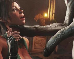 Lara Croft Walking Into A Trap - No Escape Without Rough Sex - Exclusive Gameplay