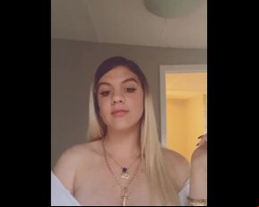 Latina Boob Flex Tik Tok